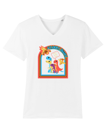 Funny Dinos White