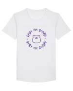 Baby on Board ursuleţ Tricou mânecă scurtă guler larg Bărbat Skater