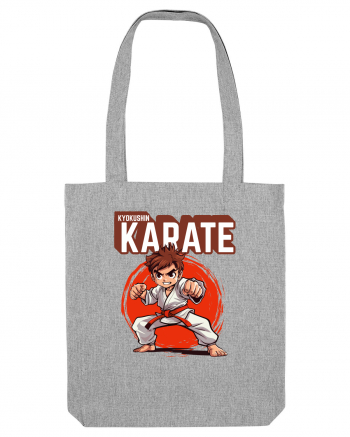 Kyocushin Karate Heather Grey