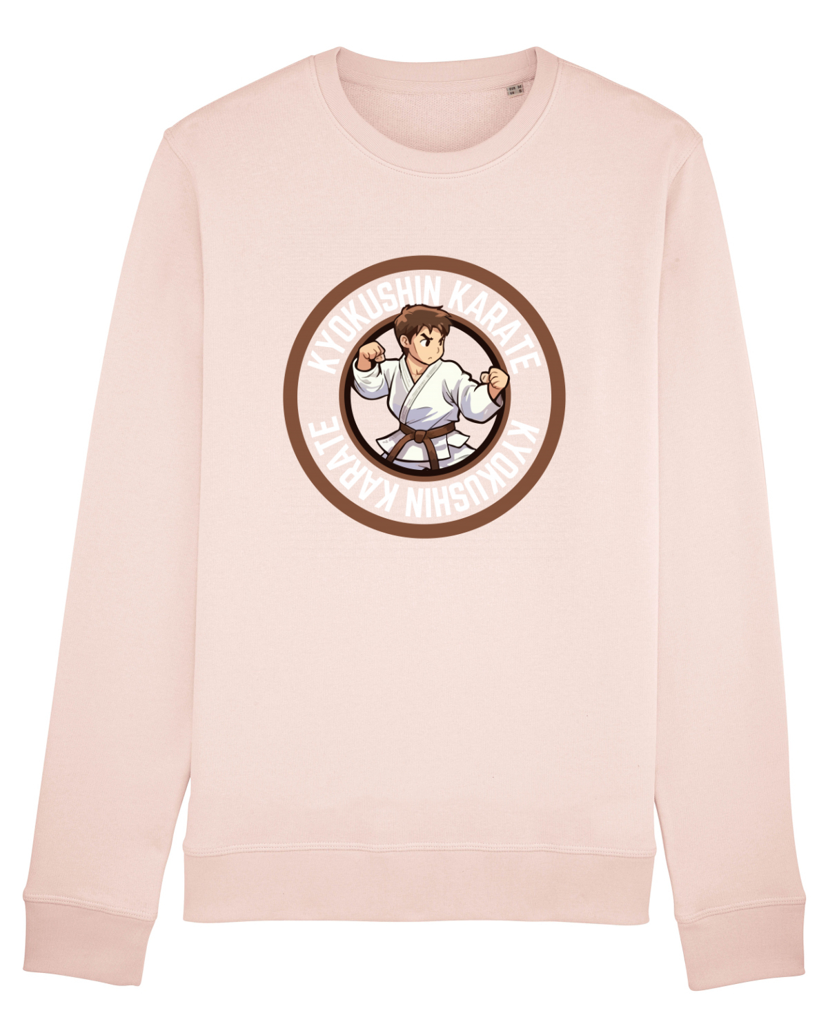 Bluză mânecă lungă Unisex Rise Candy Pink
