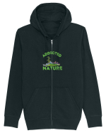 Addicted To Nature  Hanorac cu fermoar Unisex Connector