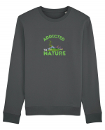 Addicted To Nature  Bluză mânecă lungă Unisex Rise