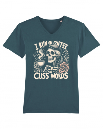 I Run On Coffee and Cuss Words Stargazer