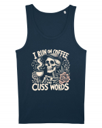 I Run On Coffee and Cuss Words Maiou Bărbat Runs