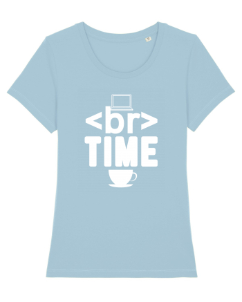 Funny Coding Sky Blue