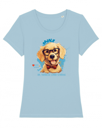 MIAU! DA, VORBESC LIMBI STRAINE - Retriever Sky Blue