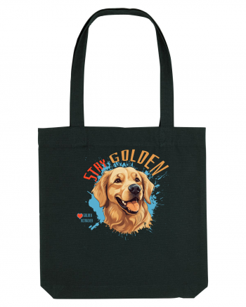 STAY GOLDEN - Golden Retriever Black