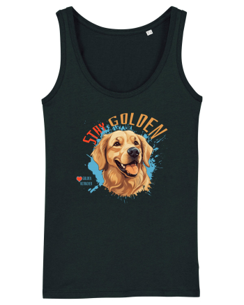 STAY GOLDEN - Golden Retriever Black