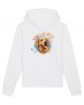 STAY GOLDEN - Golden Retriever White