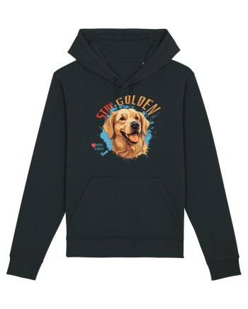 STAY GOLDEN - Golden Retriever Black