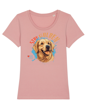 STAY GOLDEN - Golden Retriever Canyon Pink