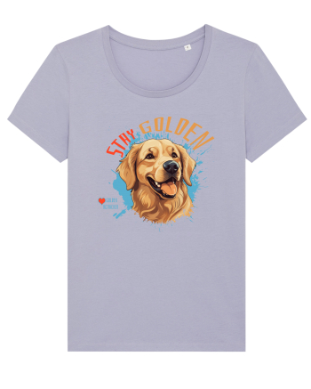 STAY GOLDEN - Golden Retriever Lavender
