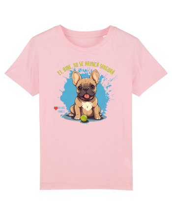 NU SE ARUNCA SINGURA - Bulldog Francez Cotton Pink