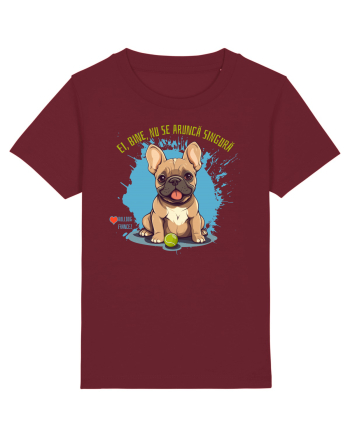 NU SE ARUNCA SINGURA - Bulldog Francez Burgundy