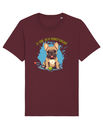 NU SE ARUNCA SINGURA - Bulldog Francez Burgundy