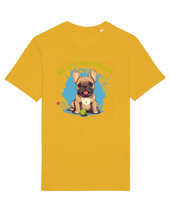 IT`S NOT GONNA THROW ITSELF - French Bulldog Spectra Yellow