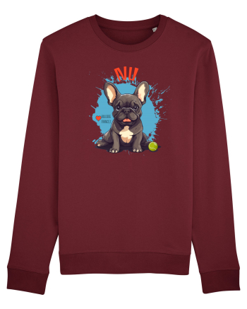 NU -  Bulldog Francez Burgundy