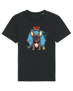 NU -  Bulldog Francez Tricou mânecă scurtă Unisex Rocker