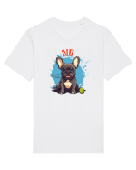 NO -  French Bulldog Tricou mânecă scurtă Unisex Rocker