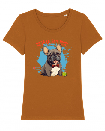 OH LA LA, BON JOUR -  French Bulldog Roasted Orange