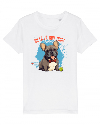 OH LA LA, BON JOUR -  French Bulldog White