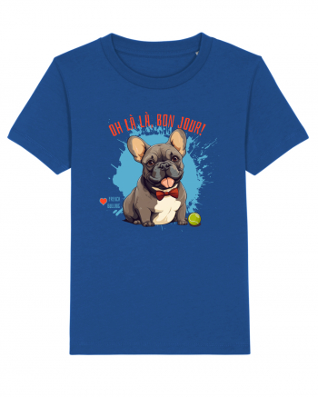 OH LA LA, BON JOUR -  French Bulldog Majorelle Blue