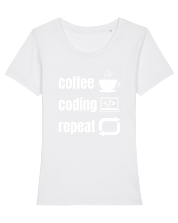 Funny Coding White