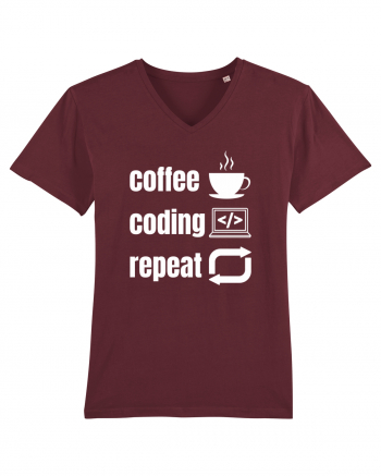 Funny Coding Burgundy