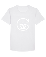 Funny Coding Tricou mânecă scurtă guler larg Bărbat Skater