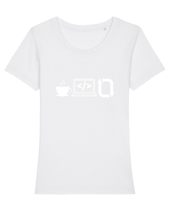 Funny Coding White