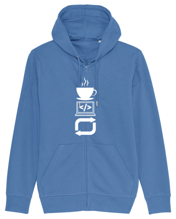 Funny Coding Bright Blue