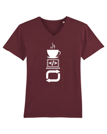 Funny Coding Burgundy