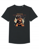 TACEREA E DE AUR - Rottweiller Tricou mânecă scurtă guler larg Bărbat Skater