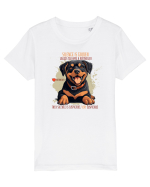 SILENCE IS GOLDEN - Rottweiller Tricou mânecă scurtă  Copii Mini Creator