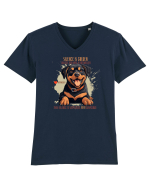 SILENCE IS GOLDEN - Rottweiller Tricou mânecă scurtă guler V Bărbat Presenter