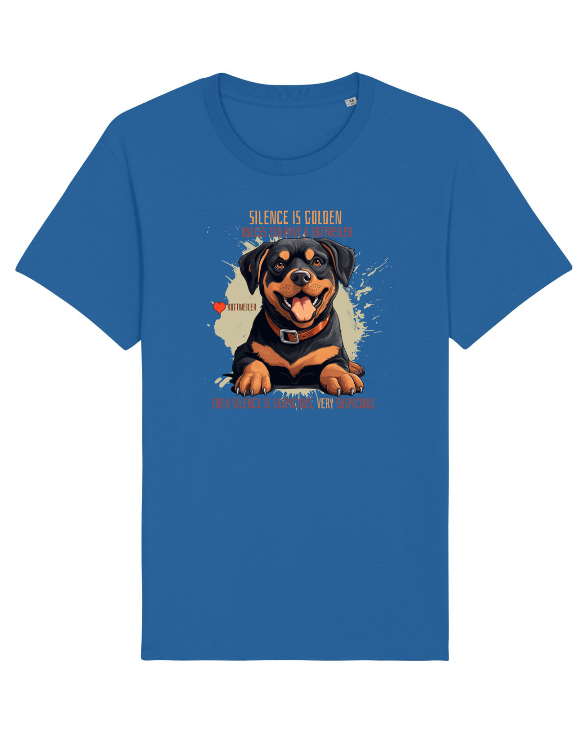 Tricou mânecă scurtă Unisex Rocker Royal Blue