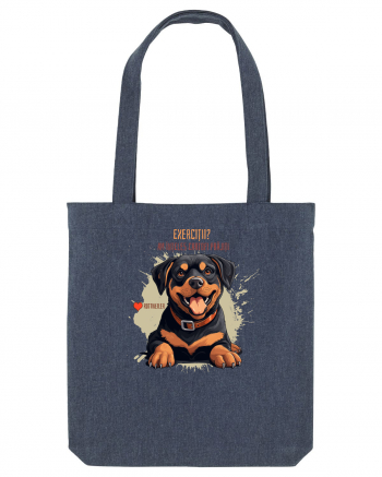 EXERCITII? AM INTELES CARTOFI PRAJITI - Rottweiller Midnight Blue