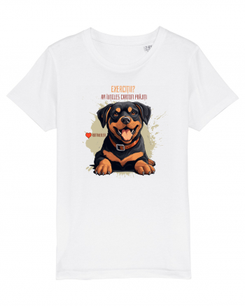 EXERCITII? AM INTELES CARTOFI PRAJITI - Rottweiller White