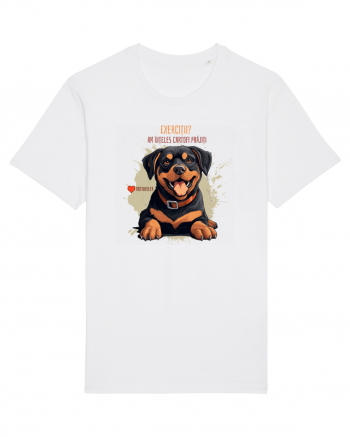 EXERCITII? AM INTELES CARTOFI PRAJITI - Rottweiller White