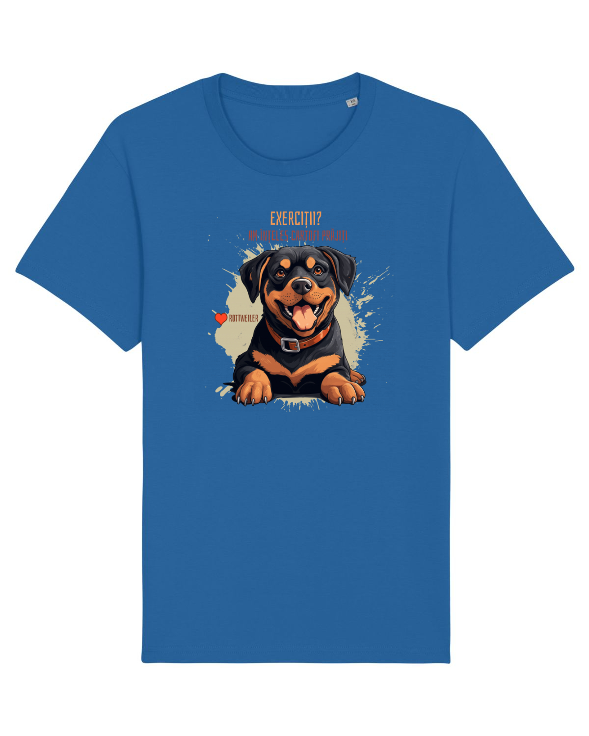 Tricou mânecă scurtă Unisex Rocker Royal Blue