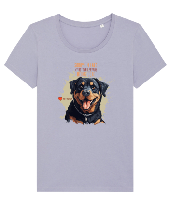 SORRY I`M LATE - Rottweiller Lavender