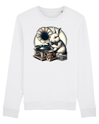Vintage Easter Rabbit White