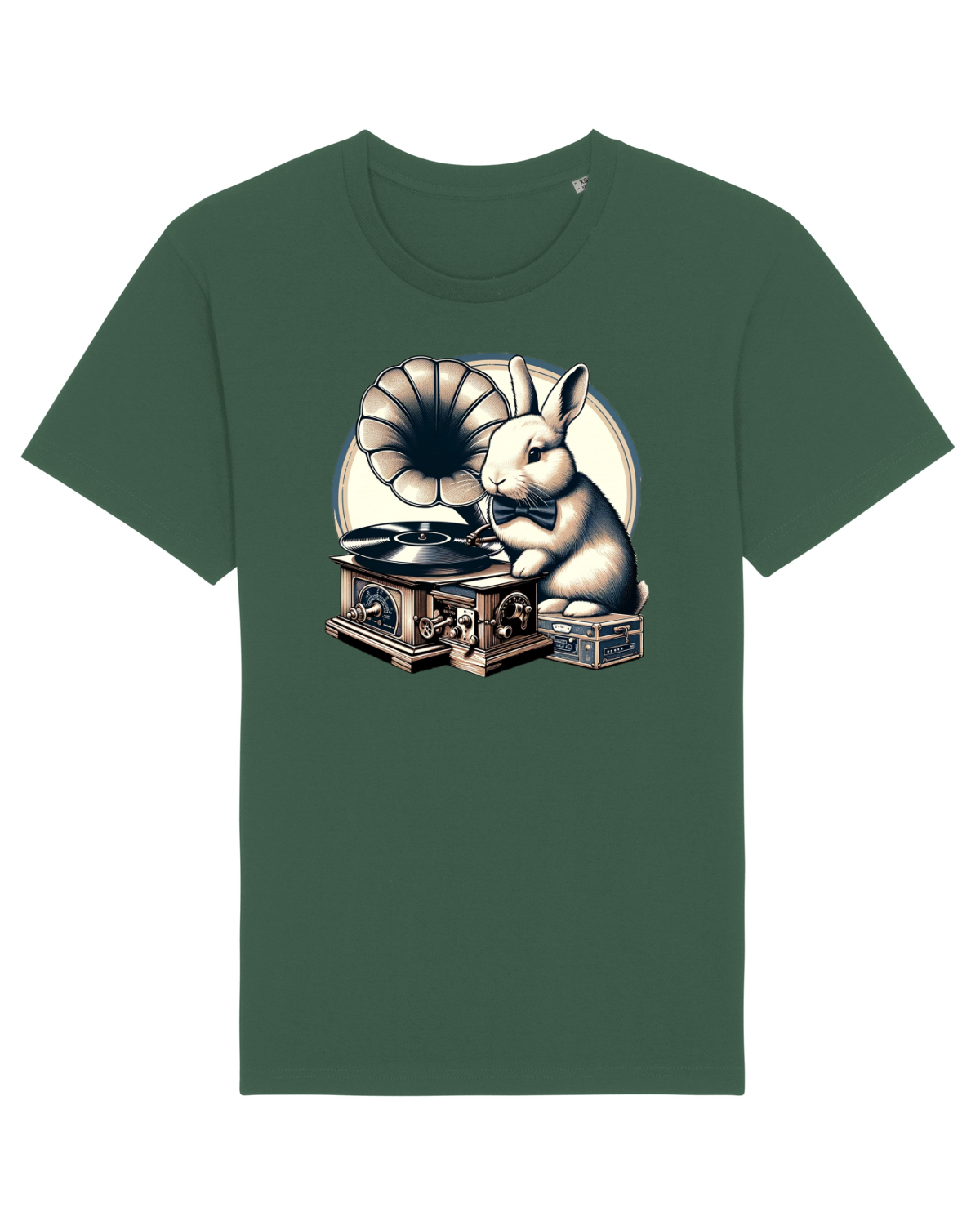 Tricou mânecă scurtă Unisex Rocker Bottle Green