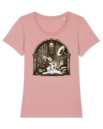 Vintage Steampunk Easter Rabbit Canyon Pink