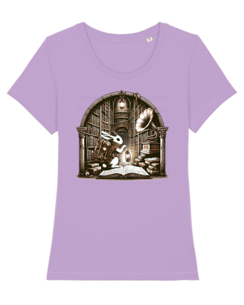 Vintage Steampunk Easter Rabbit Lavender Dawn