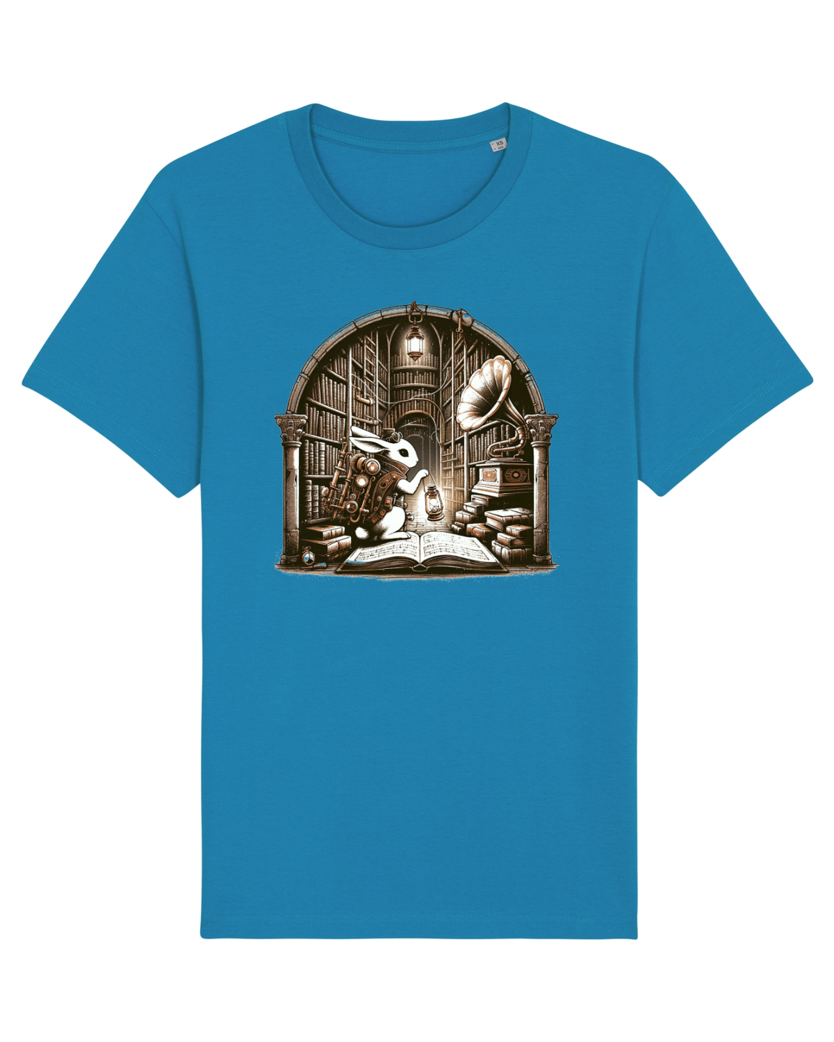 Tricou mânecă scurtă Unisex Rocker Azur