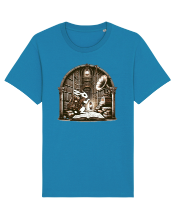Vintage Steampunk Easter Rabbit Azur