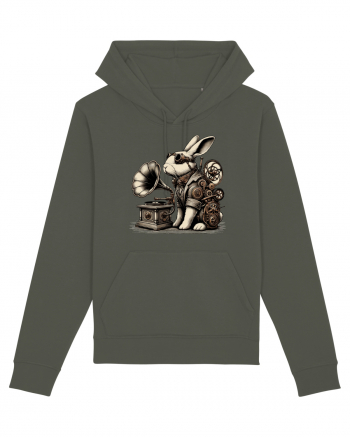 Vintage Steampunk Easter Rabbit Khaki