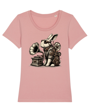 Vintage Steampunk Easter Rabbit Canyon Pink