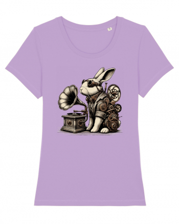 Vintage Steampunk Easter Rabbit Lavender Dawn
